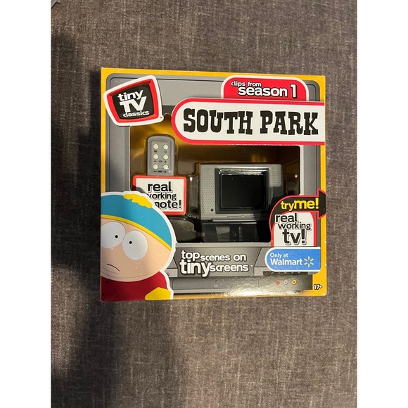 BasicFun Toys Brand New Tiny Tv Classics South Park Edition Real